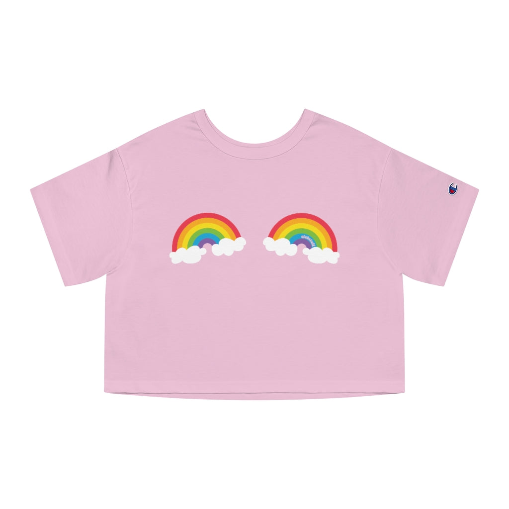 Double Rainbow Crop Tee