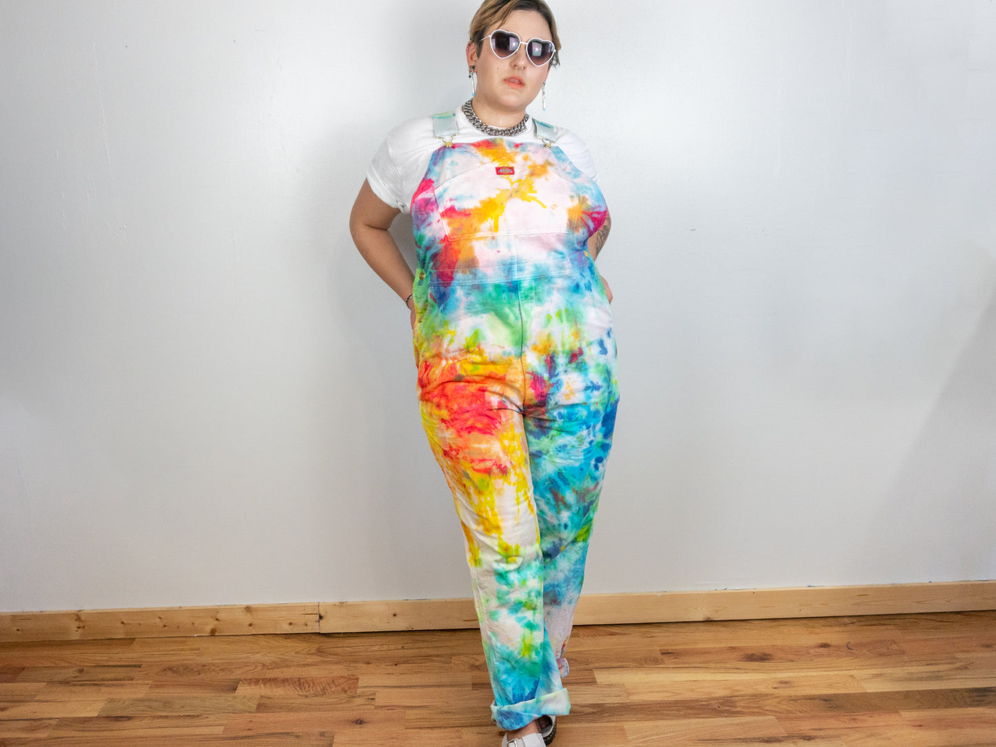 Custom Tie-Dye Overalls Pants or Shorts