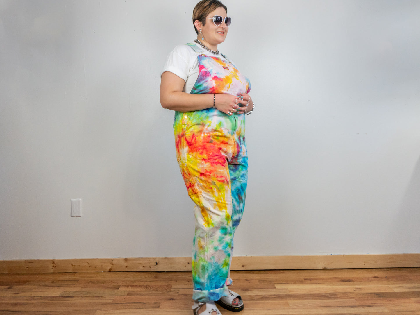 Custom Tie-Dye Overalls Pants or Shorts