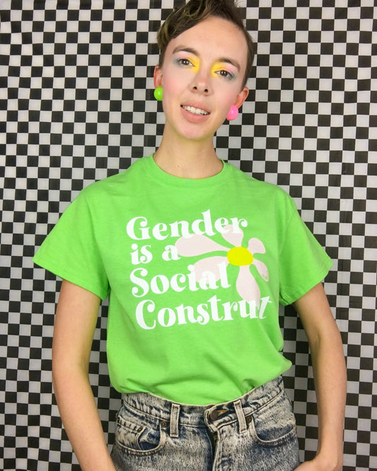 Gender is a Social Construct Green Tee