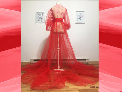 Forest Fairy Tulle Robe