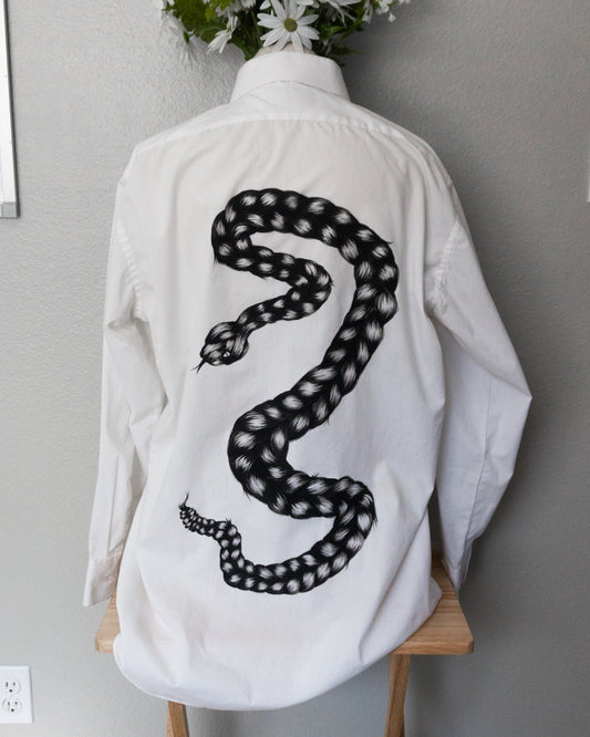 Painted Snake Shirt Size Large