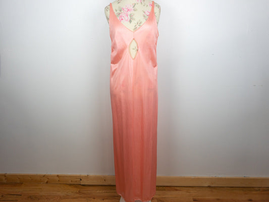 Coral Night Gown Size Small
