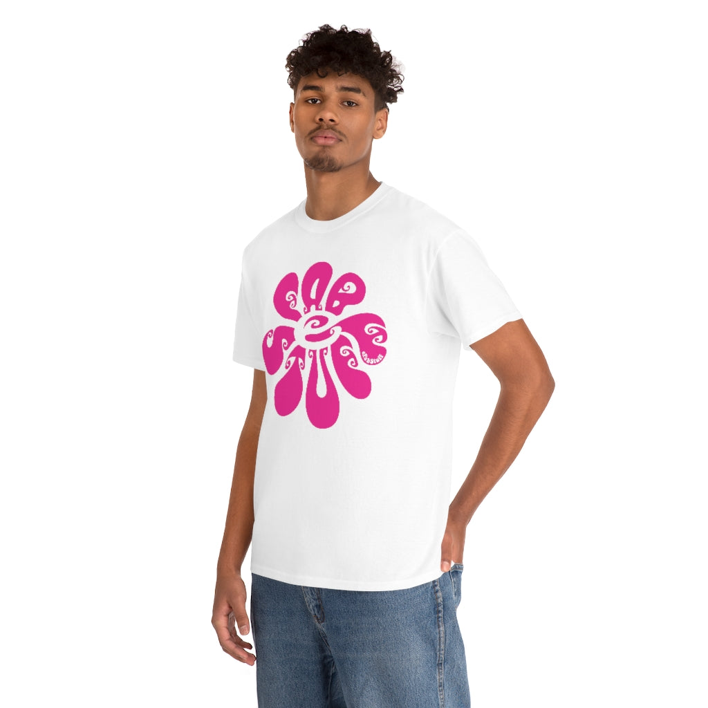 LOGO efabstuff Tee, Pink Magenta Fuchsia T-Shirt Design