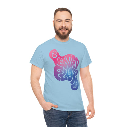 Gender Fluid Tee, Pink Blue White