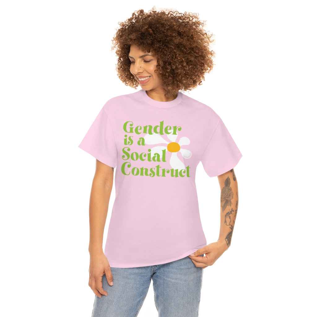 Gender is a Social Construct Pink Tee