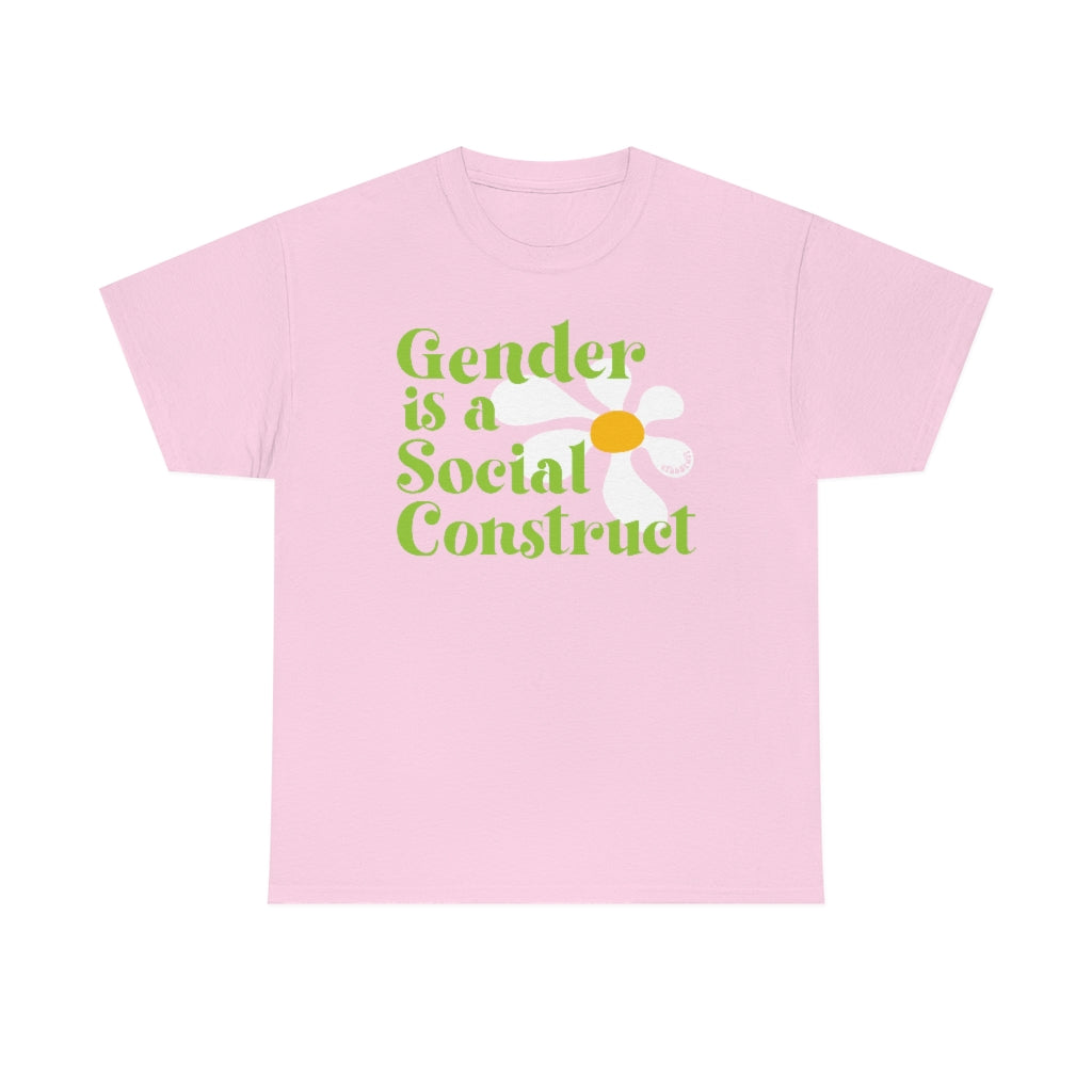 Gender is a Social Construct Pink Tee