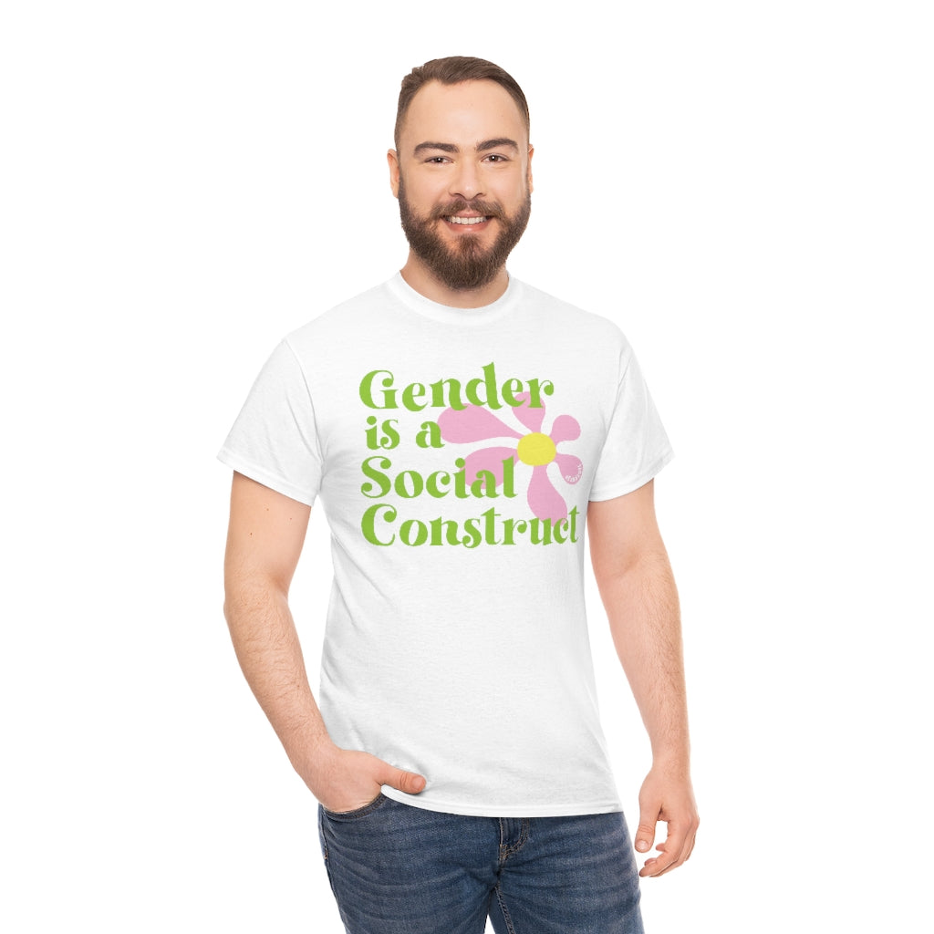 Gender is a Social Construct White Tee