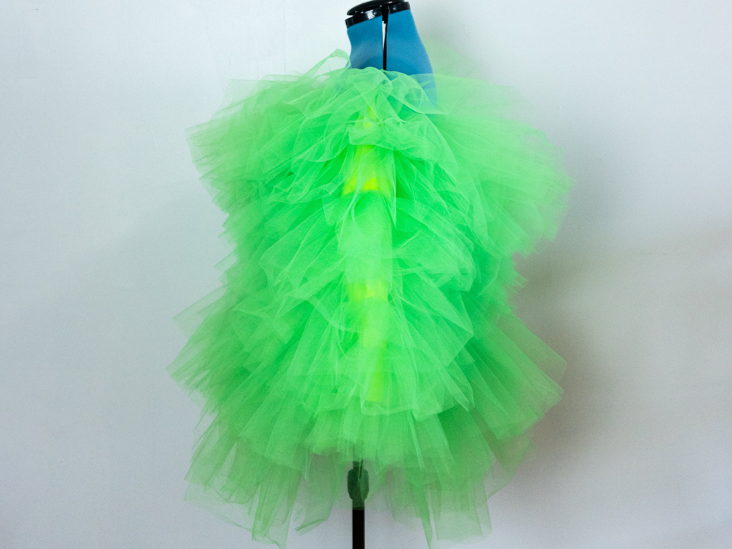 Ruffle Tulle Mini Dress