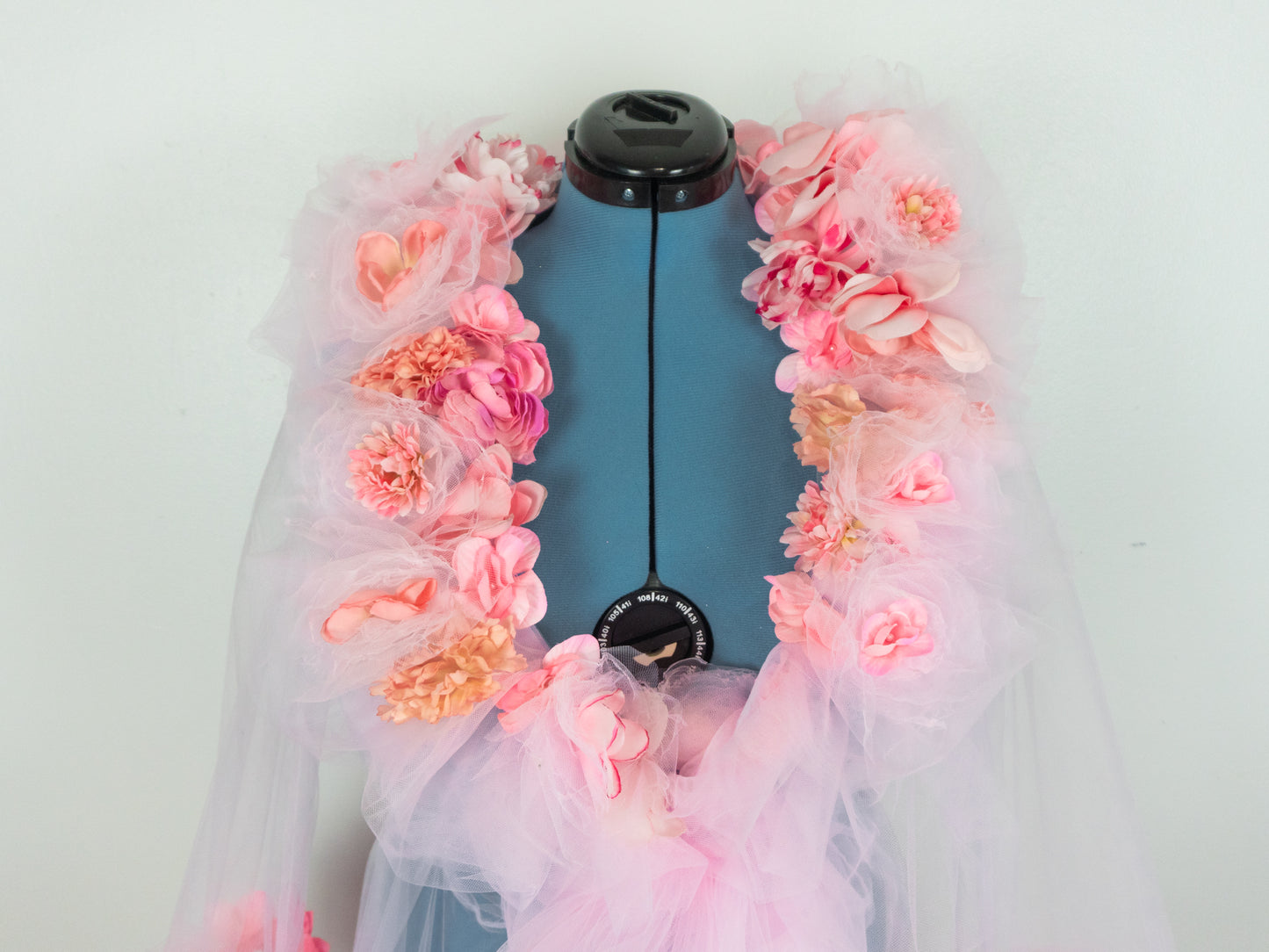 Burlesque Flower Tulle Robe