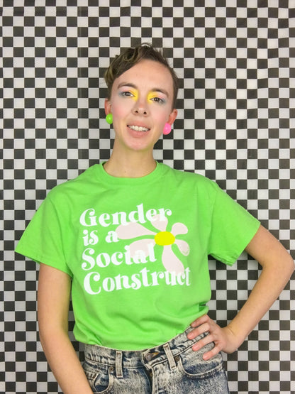 Gender is a Social Construct Green Tee