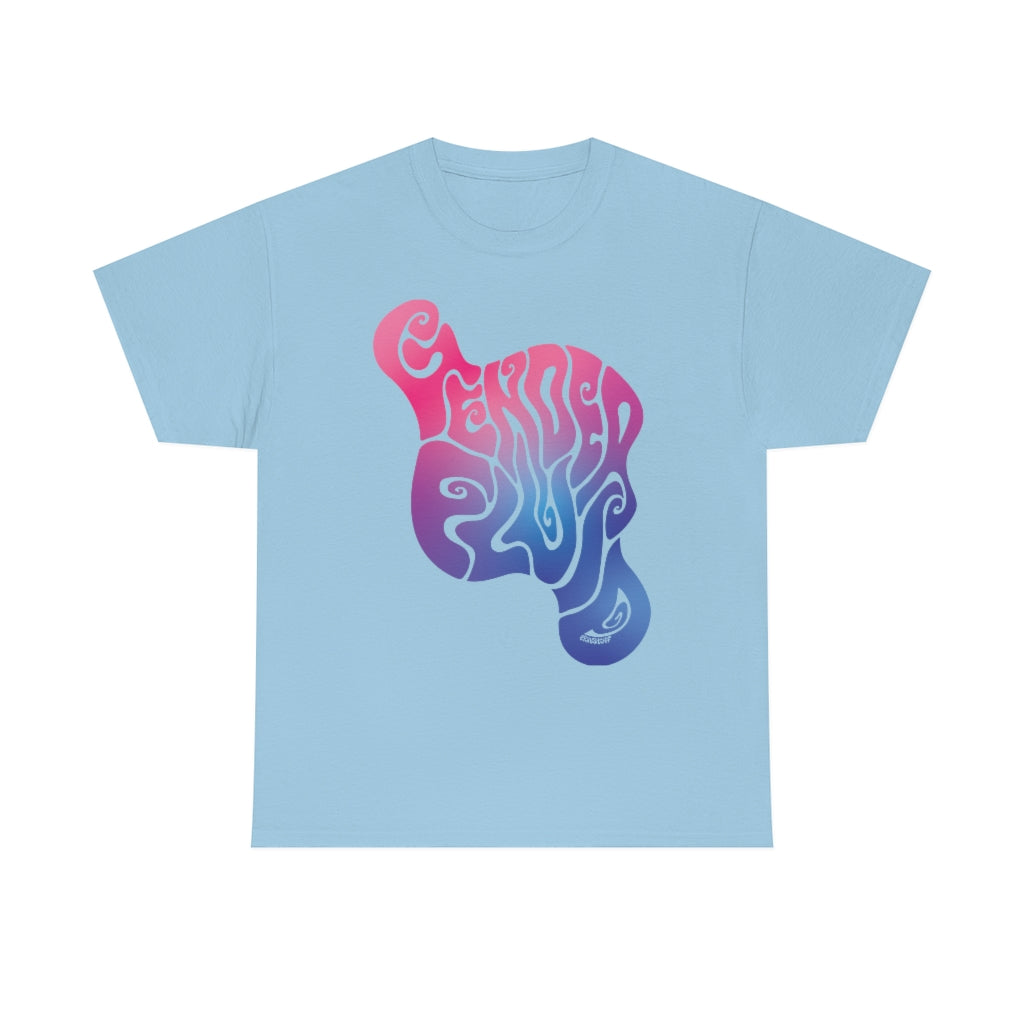 Gender Fluid Tee, Pink Blue White