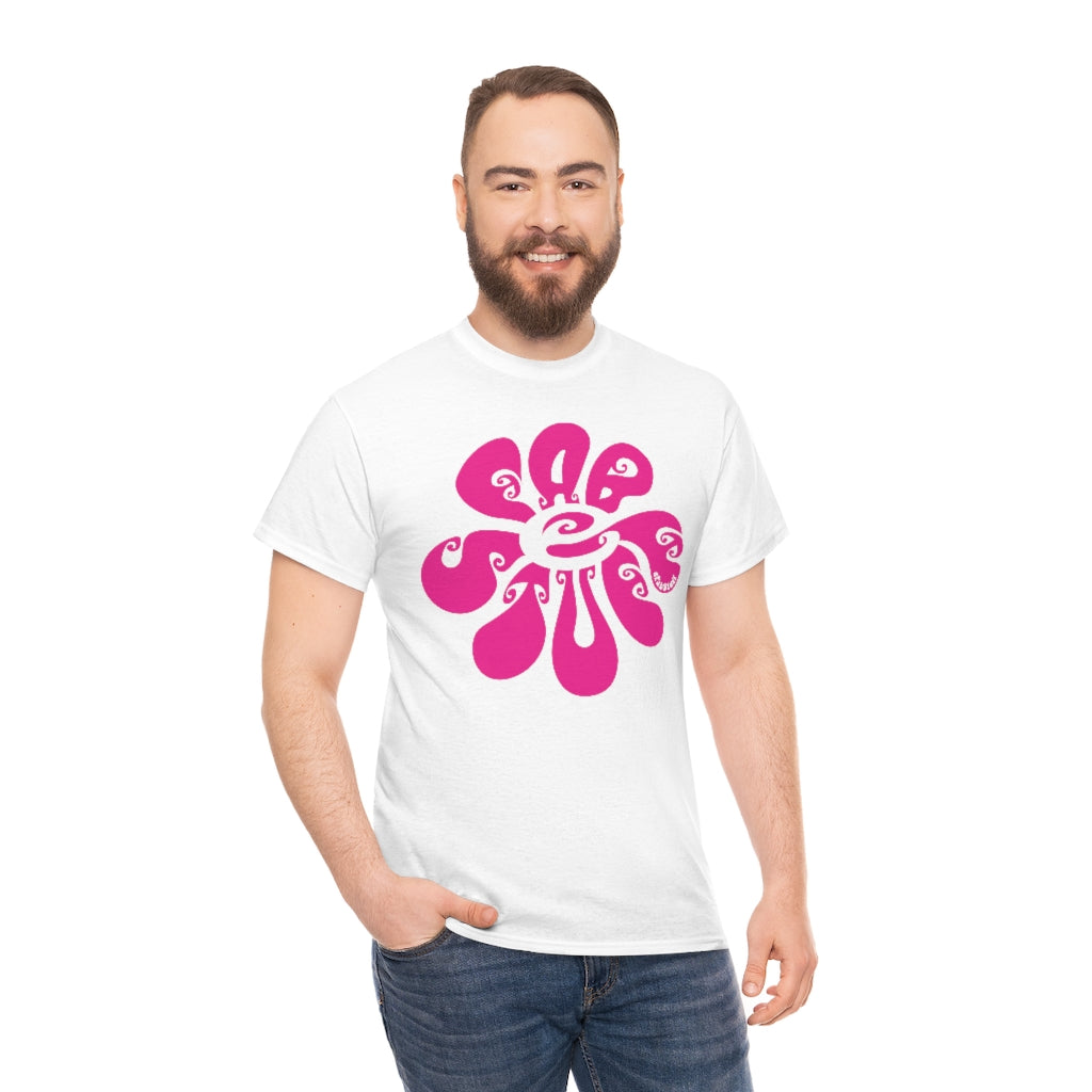 LOGO efabstuff Tee, Pink Magenta Fuchsia T-Shirt Design