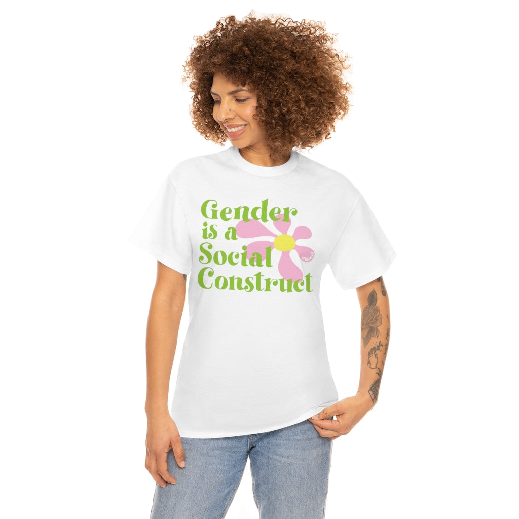 Gender is a Social Construct White Tee