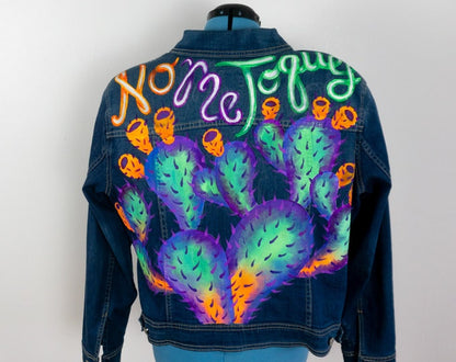 Custom Painted Denim Jacket