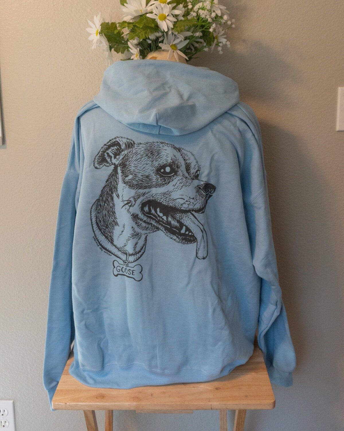 Custom Pet Portrait Hoodie