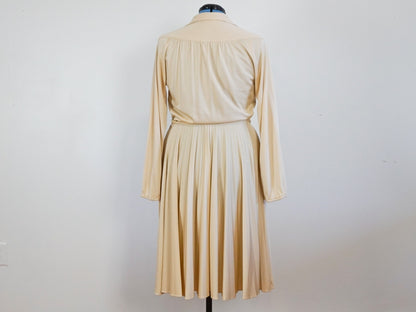 Champagne Disco Dress, Size 16 XL