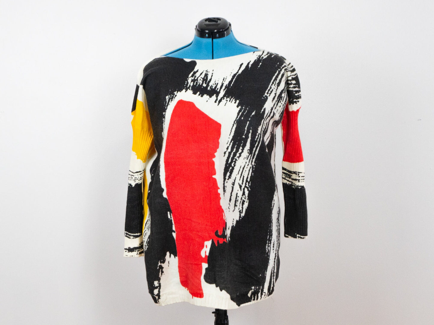 80s Graphic Sweater Retro, Size XL