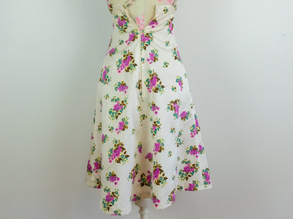 Floral Halter Dress Size S XS