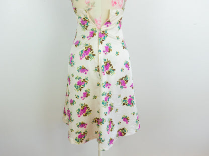Floral Halter Dress Size S XS