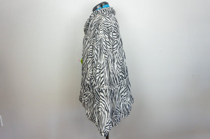 Zebra Print Windbreaker  Size 3X 28