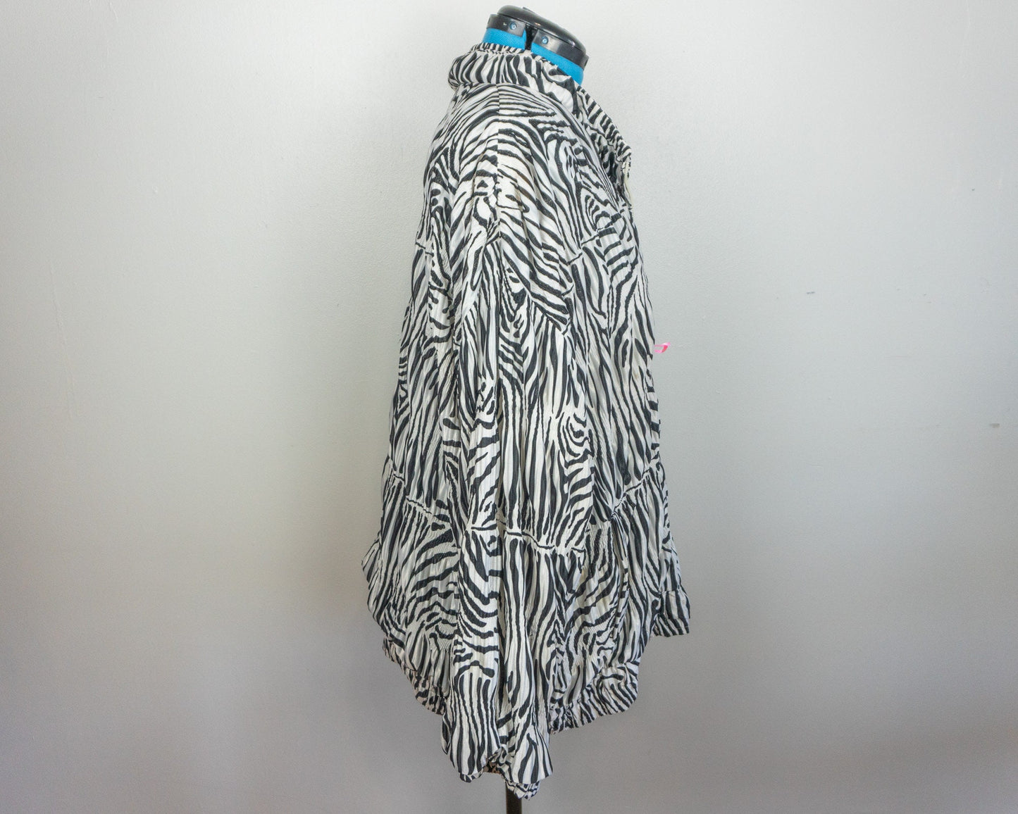 Zebra Print Windbreaker  Size 3X 28