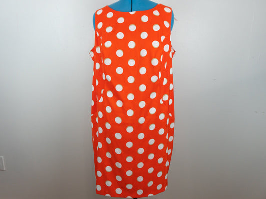 Red Polka Dot Dress Size 2X