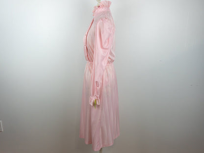 Pink Ruffle Dress Size  Small Medium