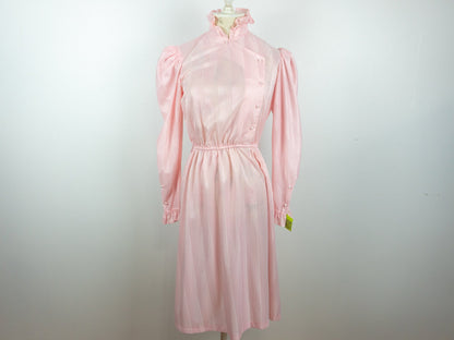 Pink Ruffle Dress Size  Small Medium
