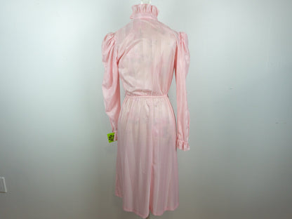 Pink Ruffle Dress Size  Small Medium