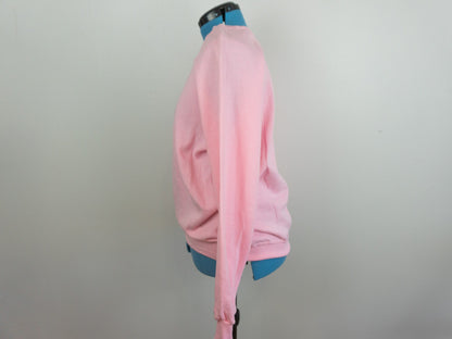 Pink Sweatshirt with Green Tree Size XL
