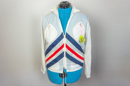 Red White Blue Windbreaker Size Extra Large