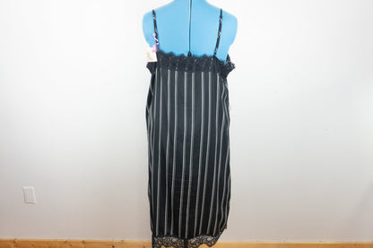 Pin Stripe Slip Dress Pajama Size 22 24 2X