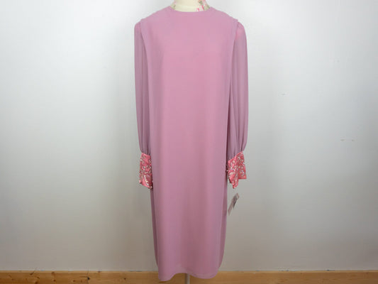 Mauve Bedazzled Dress Size Large