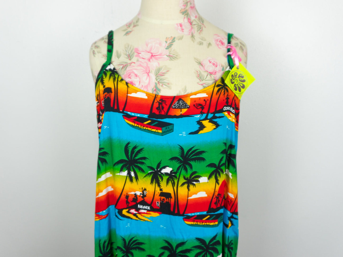 Palm Tree Dress Size Medium