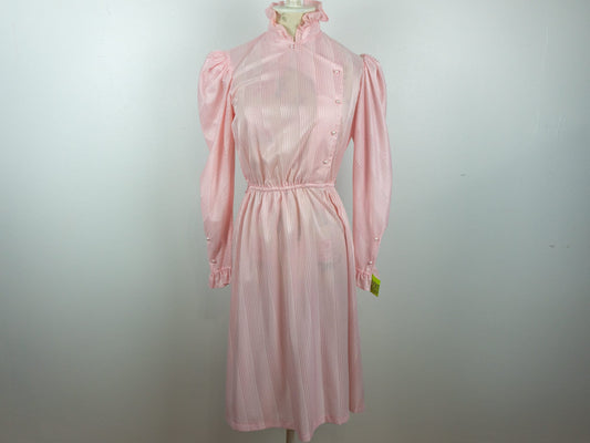 Pink Ruffle Dress Size  Small Medium