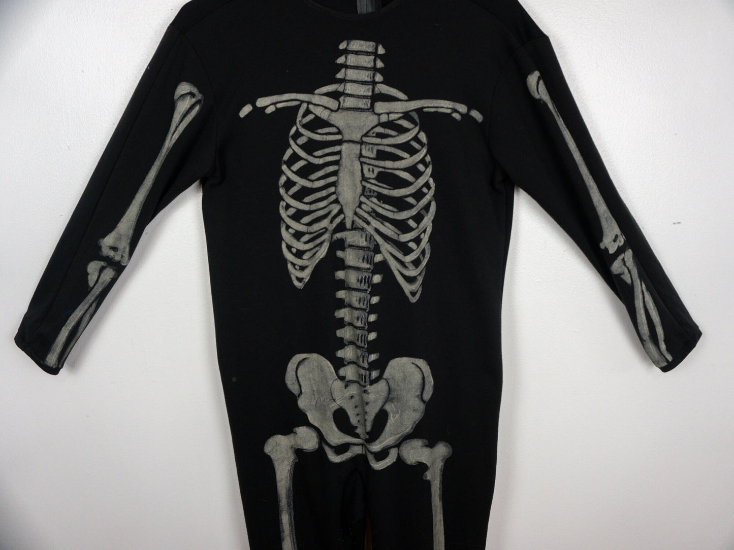 Skeleton Jumpsuit Costume Size Medium