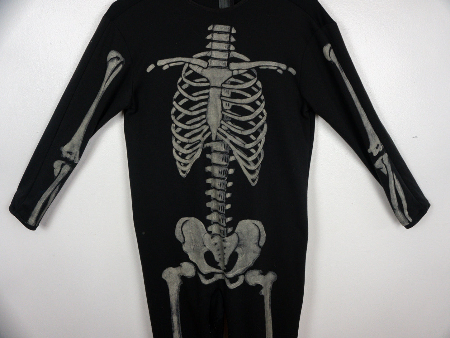 Skeleton Jumpsuit Costume Size  Medium