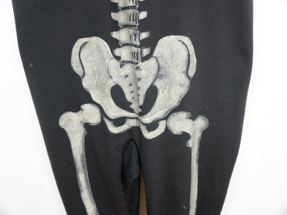 Skeleton Jumpsuit Costume Size  Medium