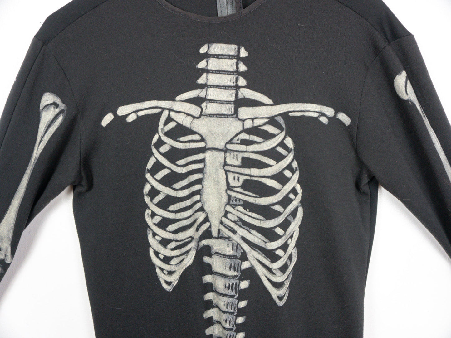 Skeleton Jumpsuit Costume Size  Medium