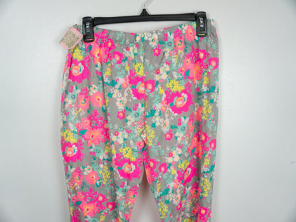 Neon Colorful Pajama Pants Size XS