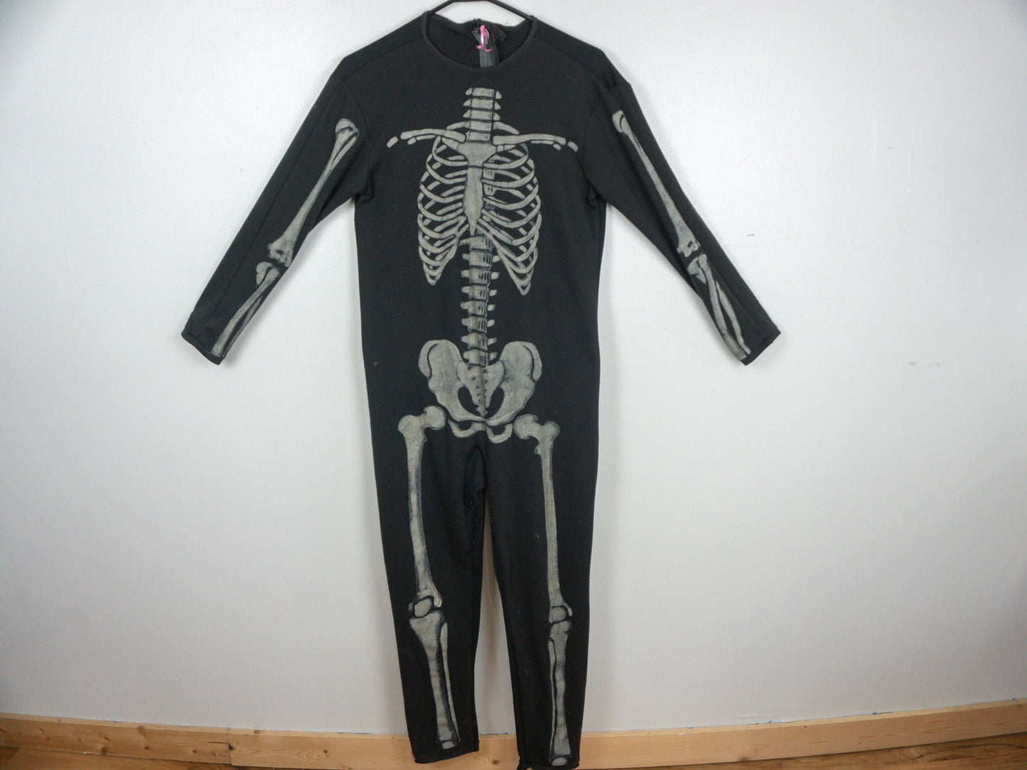 Skeleton Jumpsuit Costume Size  Medium