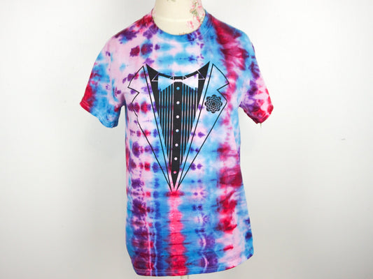 TuxedoTie Dye Shirt T Shirt Size Small