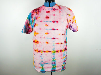 Blue Red Yellow Tie Dye Size Unisex Large