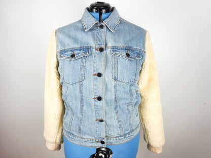 Vintage Denim Jacket Size Medium Large