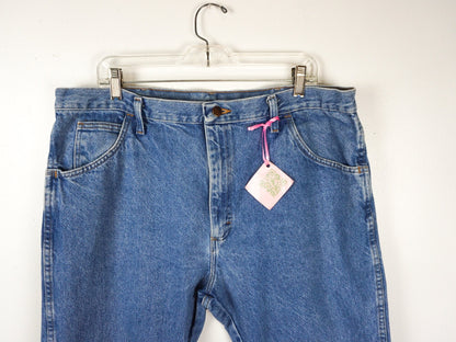 Loose Fit Jeans 80s Light Wash Size 14 16 0x