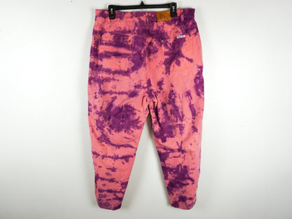 Pink Purple Tie Dye Jeans Pants Size 1x