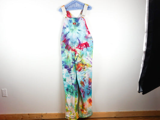 Tie-dye Overalls Size 12 14 L Large 0x