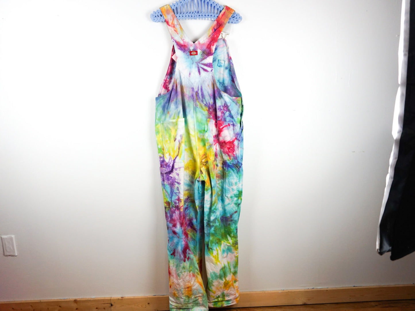 Tie-dye Overalls Size 12 14 L Large 0x