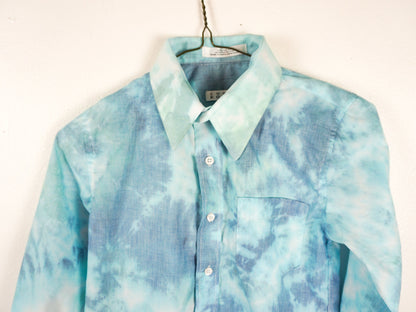 Children's Tie Dye Collared Dress Shirt Size Unisex 4T